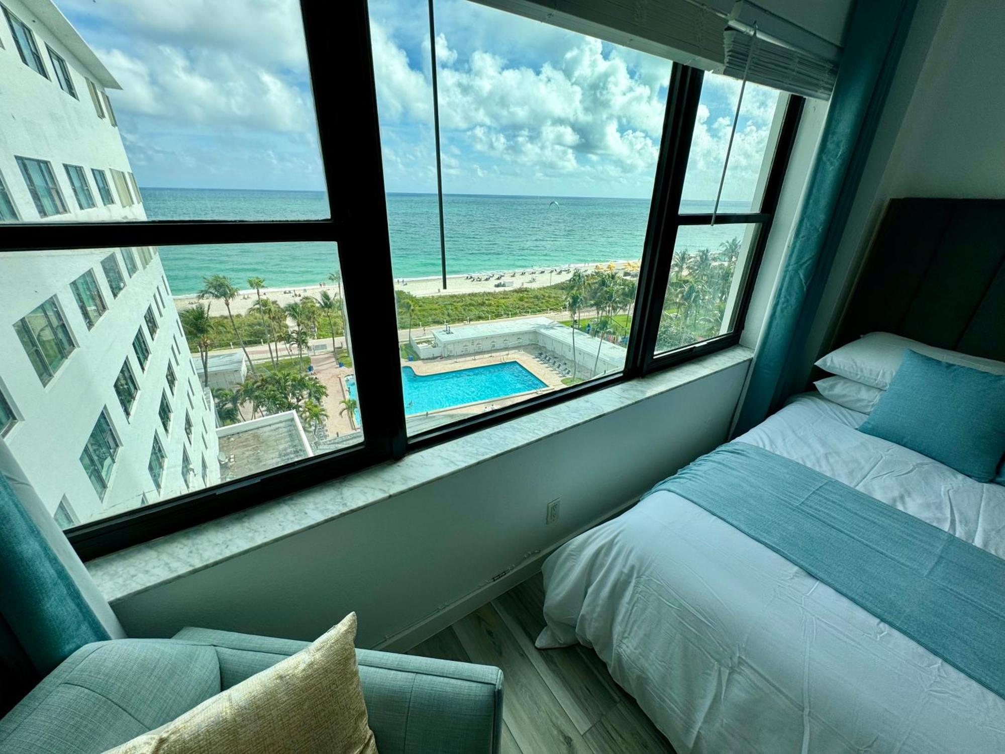 Directly On The Beach With Pool & Ocean View Miami Beach Eksteriør bilde