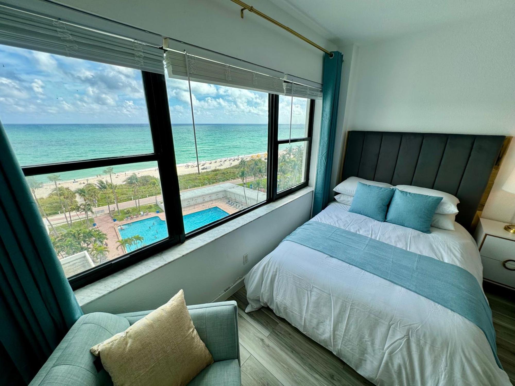 Directly On The Beach With Pool & Ocean View Miami Beach Eksteriør bilde