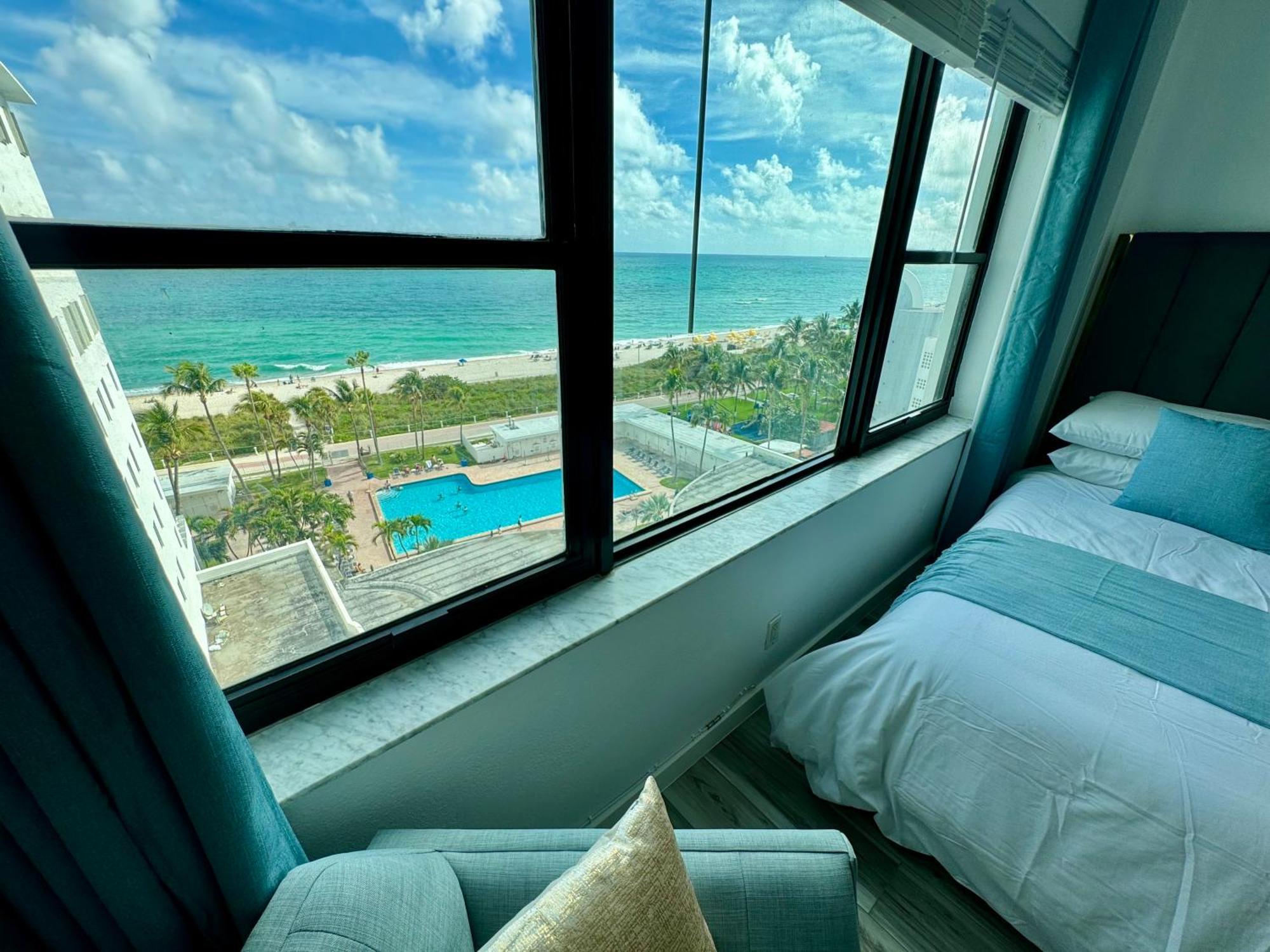 Directly On The Beach With Pool & Ocean View Miami Beach Eksteriør bilde